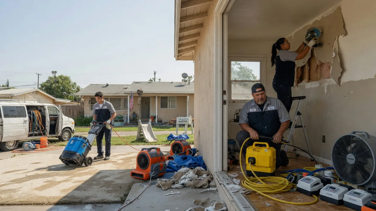 Water Damage Restoration in Wake Forest, NC near me